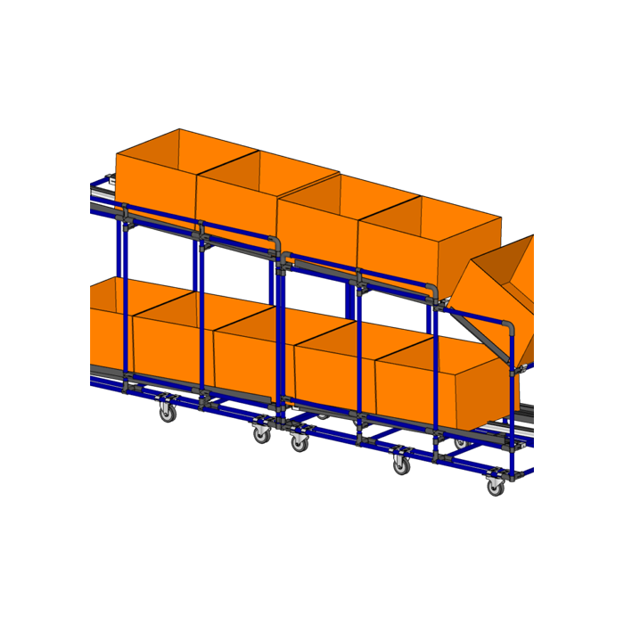 FIFO Flow rack
