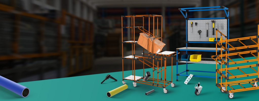 Custom modular material handling structures designed by Flexpipe Australia