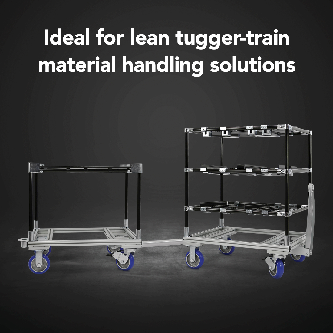 Spring loaded tow bar female