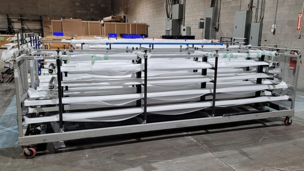Custom Modular Carts for JIT Logistics & Scratch-Sensitive Parts