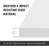 1/2" White HDPE Sheet 48" x 96"