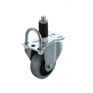 3" Stem ESD Rigid Caster - DISCONTINUED